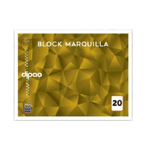 BLOCK MARQUILLA 20H 150GR 32X24.5CM