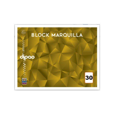 BLOCK MARQUILLA 30H 150GR 32X24.5CM