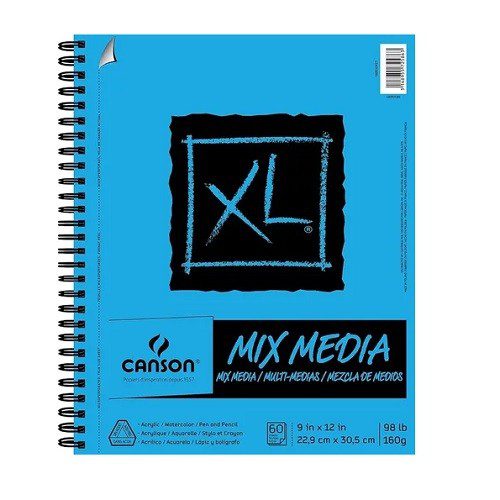 BLOCK XL MIX 160GR 22.9X30.5CM 60H