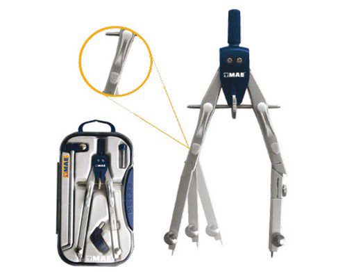 COMPAS DE PRECISION PREMIUM CON ACCESORIOS