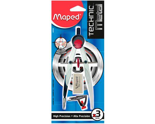 COMPAS DE PRECISION TECHNIC METAL 3PZ