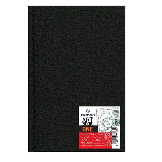 LIBRO PARA DIBUJO "ONE" 98H 100 GR 14X 21.6CM