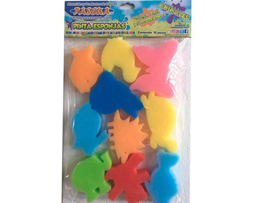PINTA ESPONJAS 10 PZ