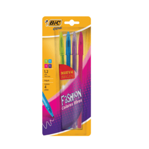 BOLIGRAFO CRISTAL FASHION 4PZ