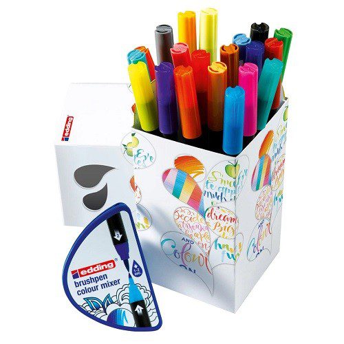 ROTULADOR BRUSH PEN P.PINCEL FLEXIBLE 20 COLORES
