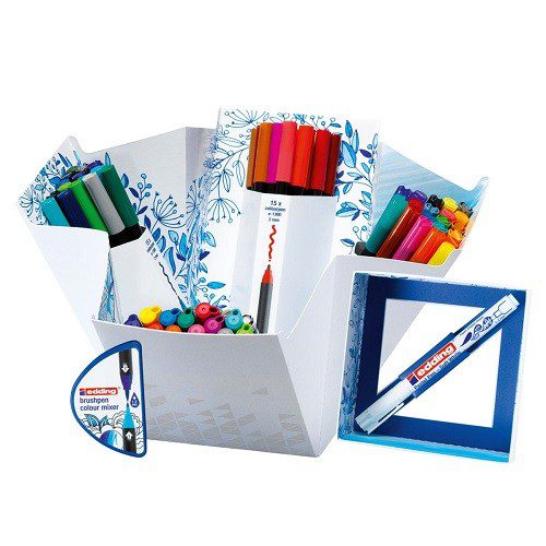 ROTULADOR HAPPY BIG BOX 69 PZS +1 MEZCLADOR