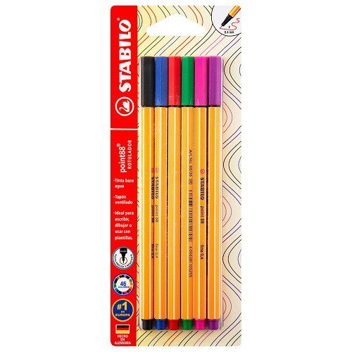 ROTULADOR POINT 88 6PZ