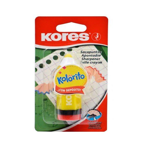 SACAPUNTAS 1 ORIFICIO KOLORITO