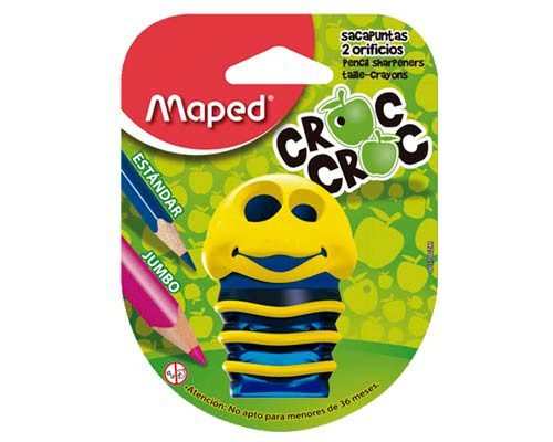 SACAPUNTAS C/DEPOSITO CROC CROC