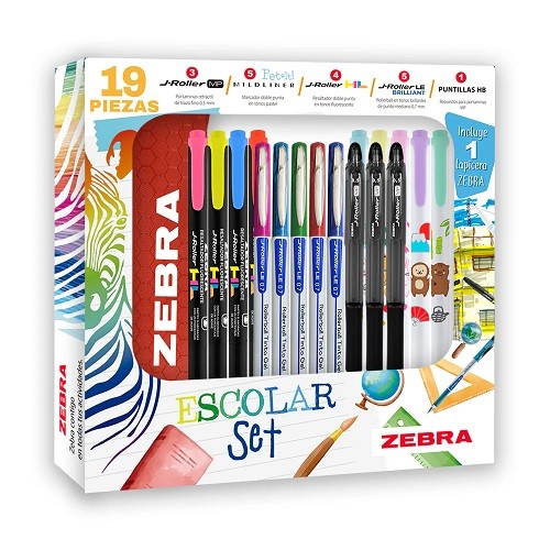SET DE ESCRITURA ESCOLAR 19PZ