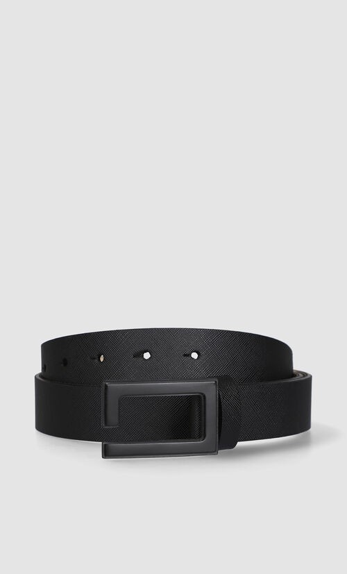 Cinturón Con Hebilla G Negro