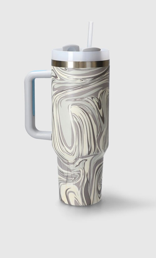 Termo Con Popote Grande