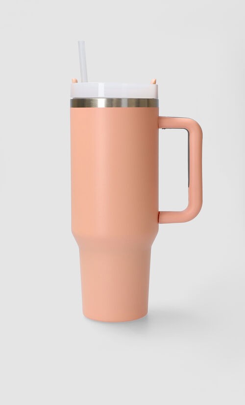 Termo Con Popote Grande