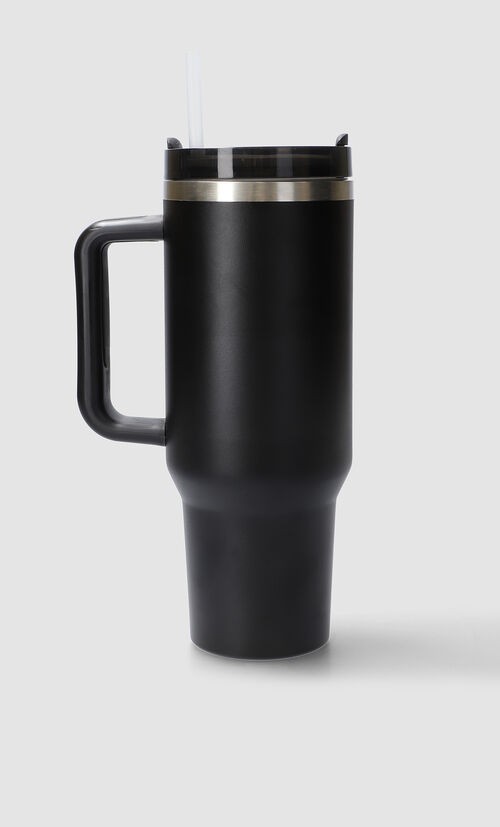 Termo Con Popote Grande