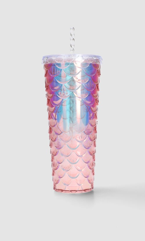 Vaso Con Popote Textura