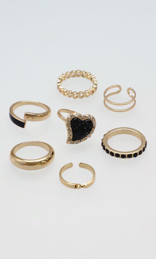 Set Anillos Corazón