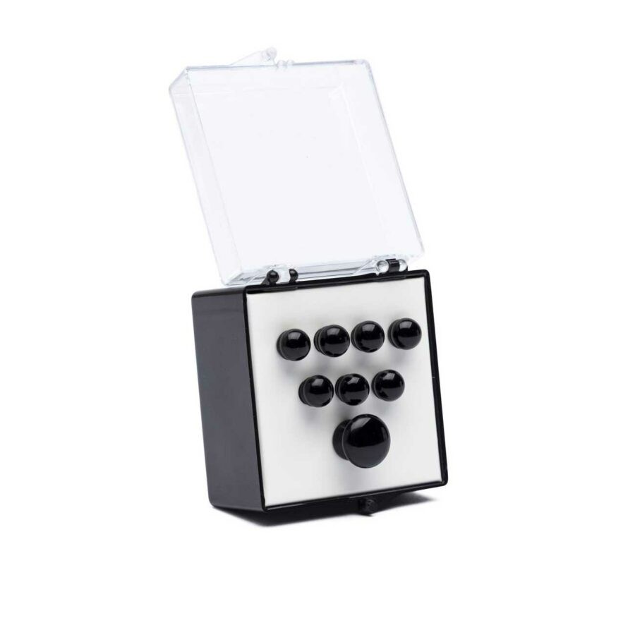 Martin 18APP0003, Negro, Bridge and End Pin Set Authentic