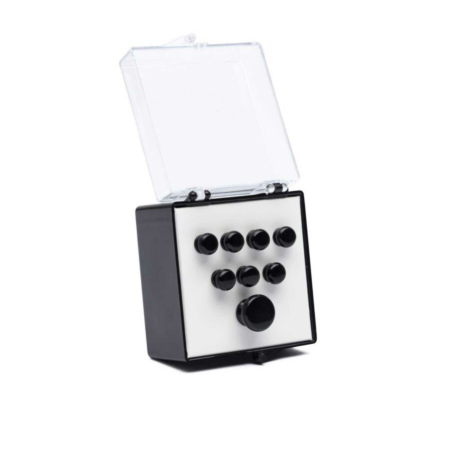 Martin 18APP18, Negro Polished, Pin,Set,Plain