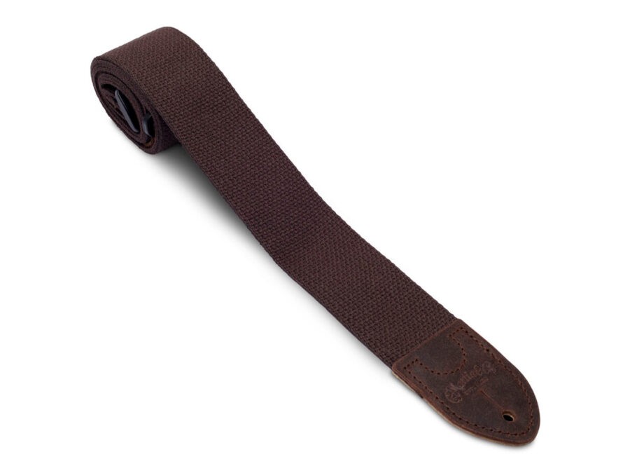 Tahalí Martin, tejido de algodón con soporte para púas, color marrón