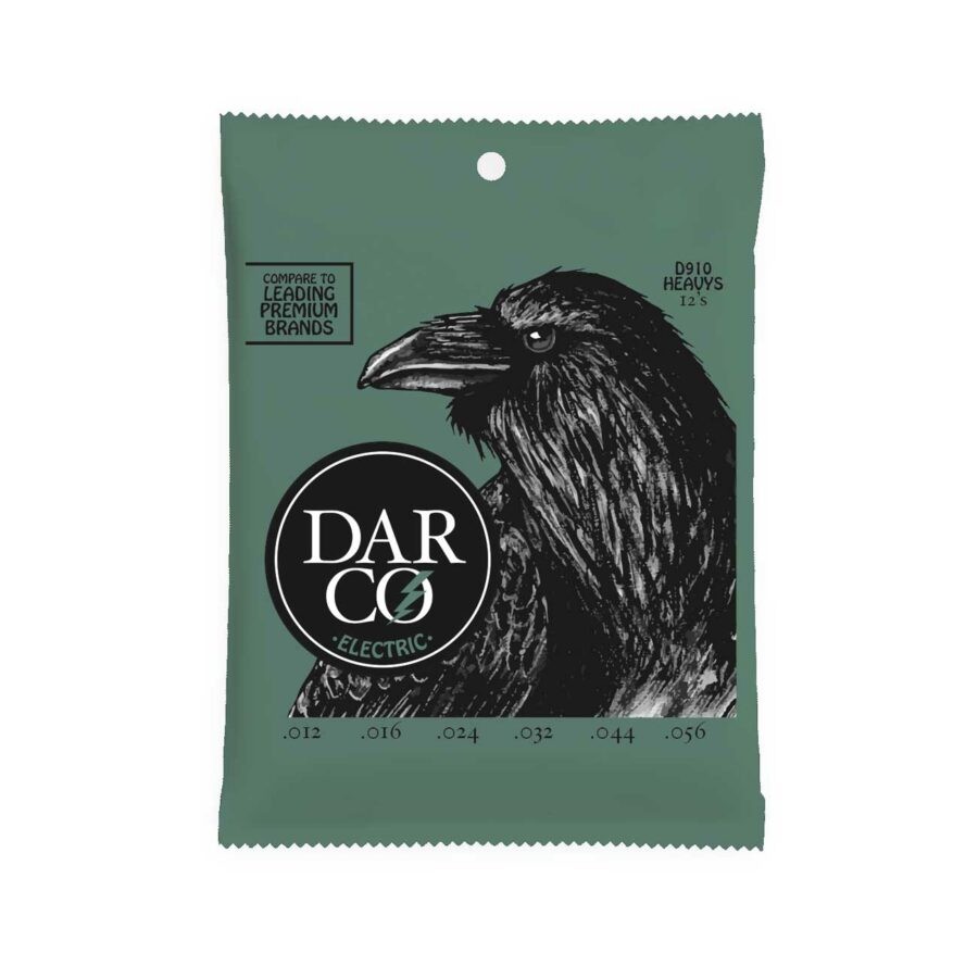 Darco cuerdas para Guitarra Electrica 6-String Heavy
