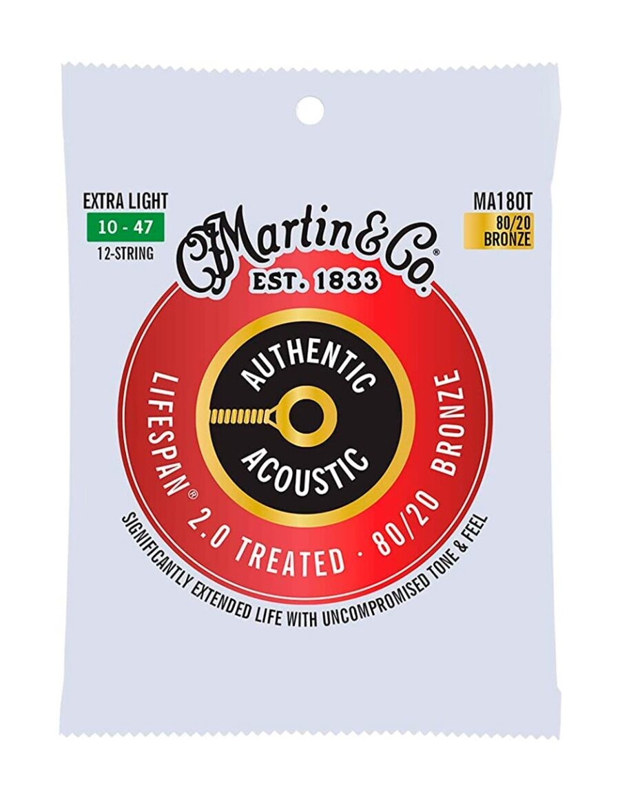 Cuerdas Martin Authentic Acoustic SP 12 cuerdas Extra Light
