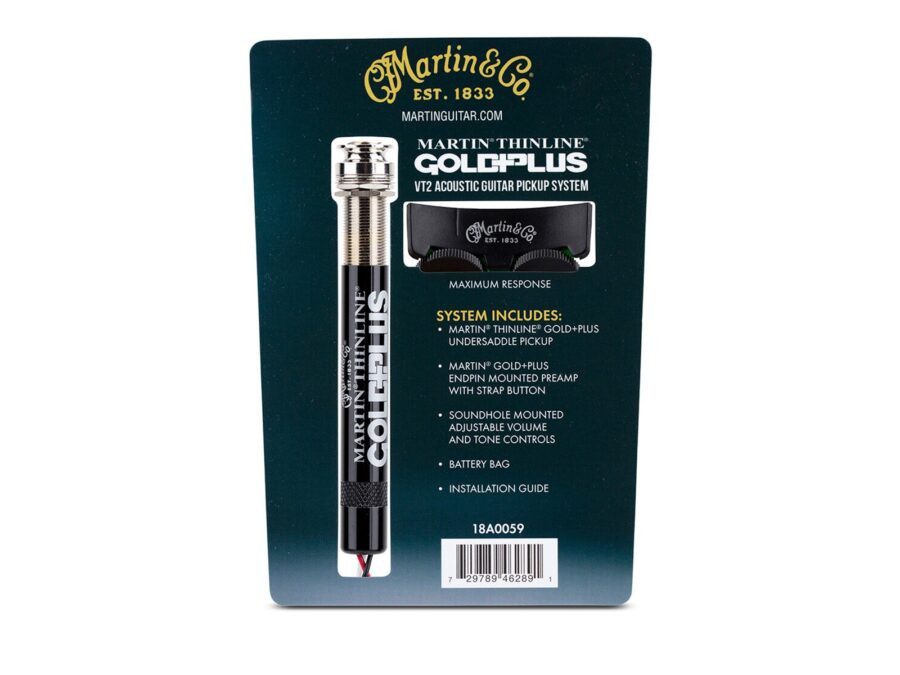 Pastilla Gold Plus VT2 Diseñada para cuerpos Dreadnought.