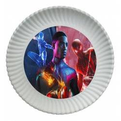 12 Platos spiderman Miles...
