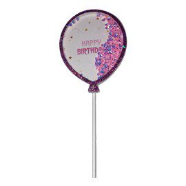 Cake tupper Globo Rosa...