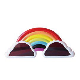 Lente Arcoiris con nubes
