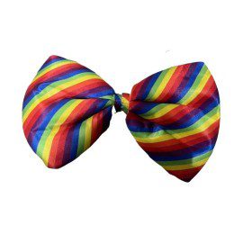 Moño de tela Pride
