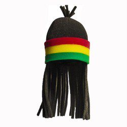 Sombrero hule espuma Rastafari