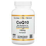 California Gold Nutrition, CoQ10 con BioPerine, 100mg, 150cápsulas vegetales