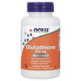 NOW Foods, Glutatión, 500mg, 60cápsulas vegetales