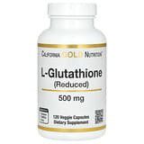 California Gold Nutrition, L-glutatión (reducido), 500mg, 120cápsulas vegetales