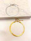 Pulsera Snake 3 y 4mm Acero