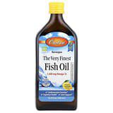 Carlson, El mejor aceite de pescado noruego, sabor a limón natural, 16,9 oz (500 ml)