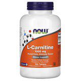 NOW Foods, L-carnitina, 1000mg, 100comprimidos
