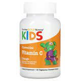 California Gold Nutrition, VitaminaC masticable para niños, Naranja, 90comprimidos vegetales