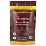 California Gold Nutrition, Fungiology®, Melena de león orgánico certificado en polvo, 120g (4,2oz)