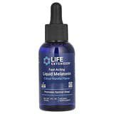 Life Extension, Melatonina líquida de acción rápida, Cítricos y vainilla, 3 mg, 59 ml (2 oz. líq.)