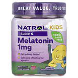 Natrol, Gomitas con melatonina para niños de 4años en adelante, Frambuesa, 60gomitas
