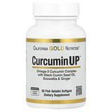 California Gold Nutrition, CurcuminUP, Complejo de curcumina y omega-3, Refuerzo para la movilidad y el bienestar de las articul