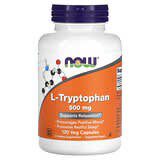 NOW Foods, L-triptófano, 500mg, 120cápsulas vegetales
