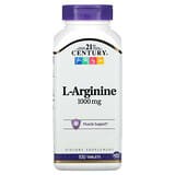 21st Century, L-arginina, 1000mg, 100comprimidos