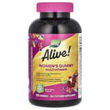 Nature's Way, Alive!, Gomitas multivitamínicas para mujeres, Bayas mixtas`` 150 gomitas