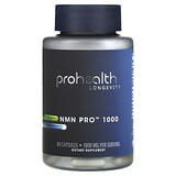 ProHealth Longevity, Uthever, NMNPro1000, Suplemento de mononucleótido de β-nicotinamida, 1000mg, 60cápsulas (500mg por cápsula)