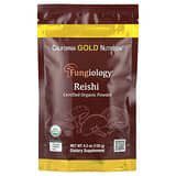 California Gold Nutrition, Fungiology®, Reishi orgánico certificado en polvo, 120g (4,2oz)