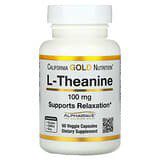 California Gold Nutrition, L-teanina, Con AlphaWave, 100mg, 60cápsulas vegetales