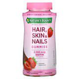 Nature's Bounty, Gomitas para el cabello, la piel y las uñas, Fresa, 140gomitas