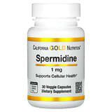 California Gold Nutrition, Espermidina, Extracto de germen de arroz, 1mg, 30cápsulas vegetales